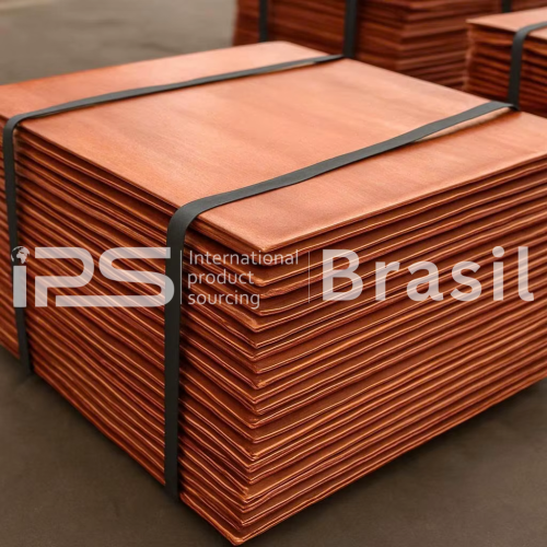 Copper Cathode 99.99% – High Purity | LME-Based Pricing | IPS Brasil | 50,000 MT Monthly